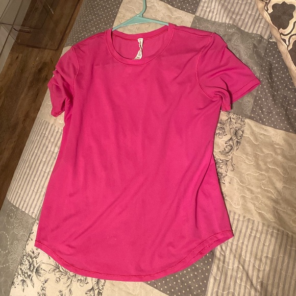 lulu lemon sonic pink shirt - Picture 1 of 3